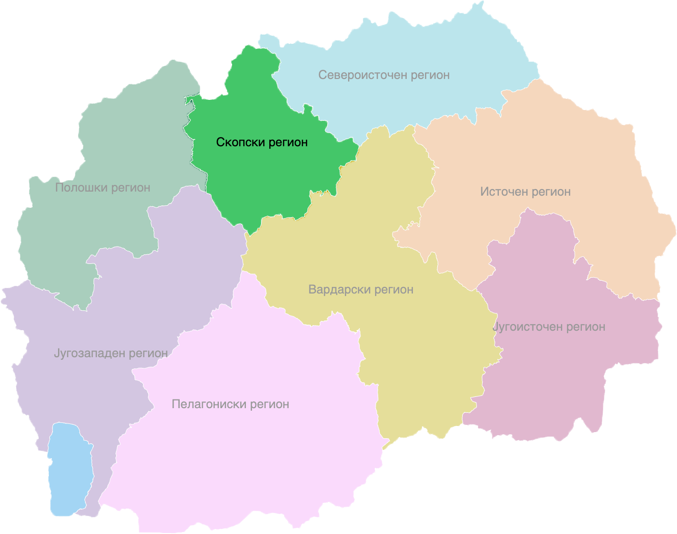 Fokusiran Skopski Region na R.S. Makedonija