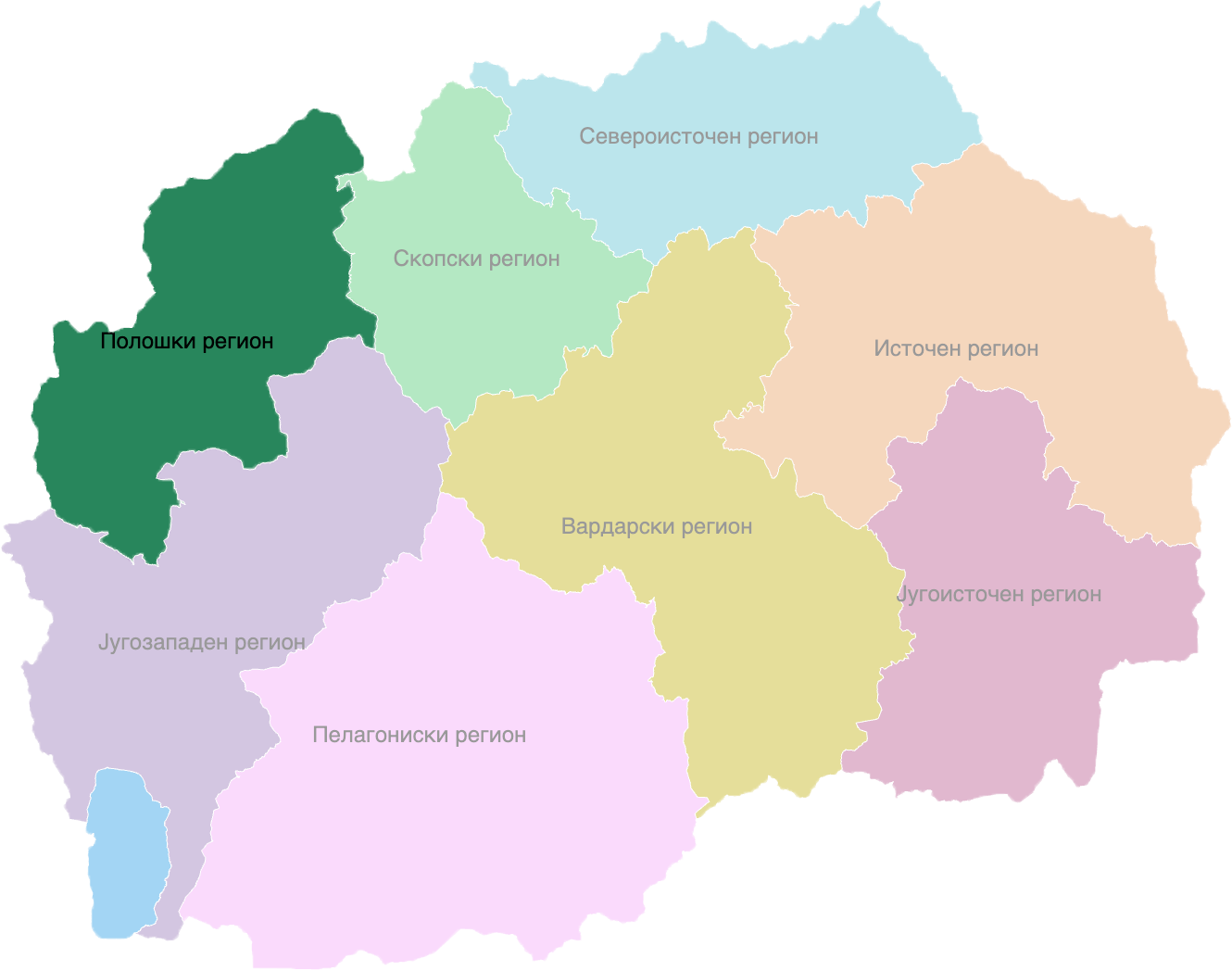 Fokusiran Poloshki Region na R.S. Makedonija