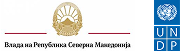 logo na vlada na R.S. Makedonija i logo na UNDP